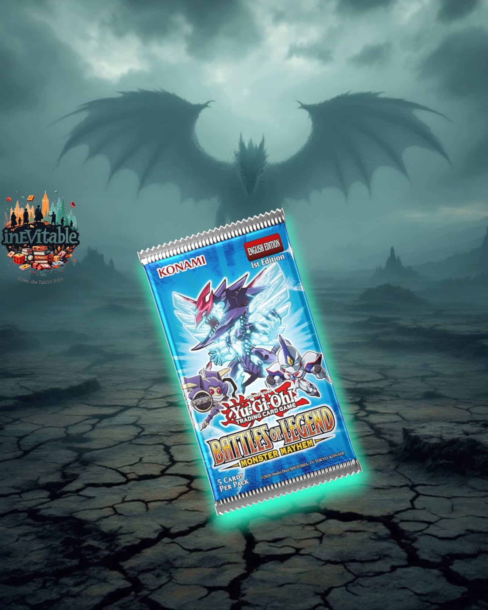 1 x Booster Pack Battles of Legend Monster Mayhem Yu-Gi-Oh!