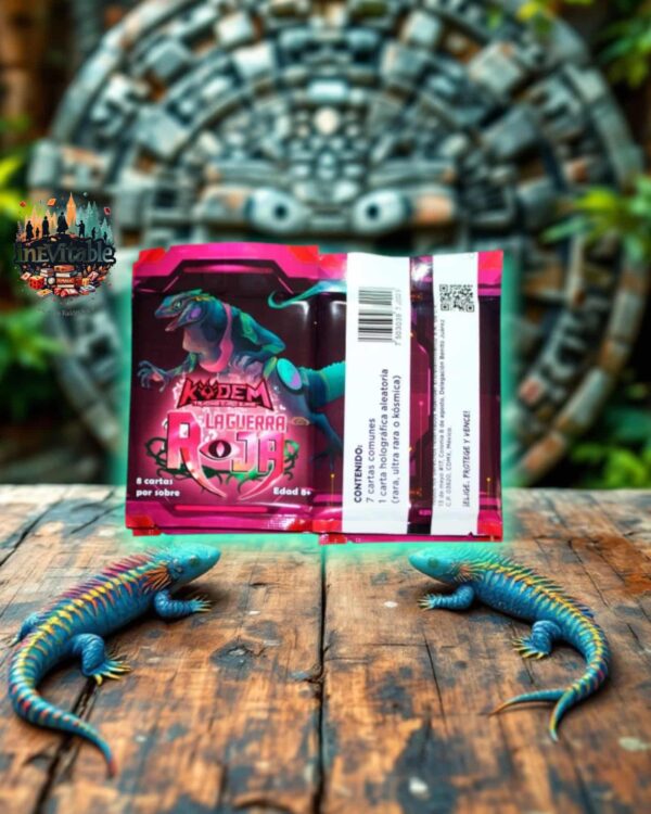 3 x Booster Pack Kodem Red War - Inglés