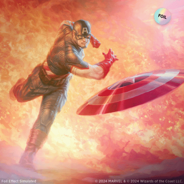 Secret Lair x Captain America Foil