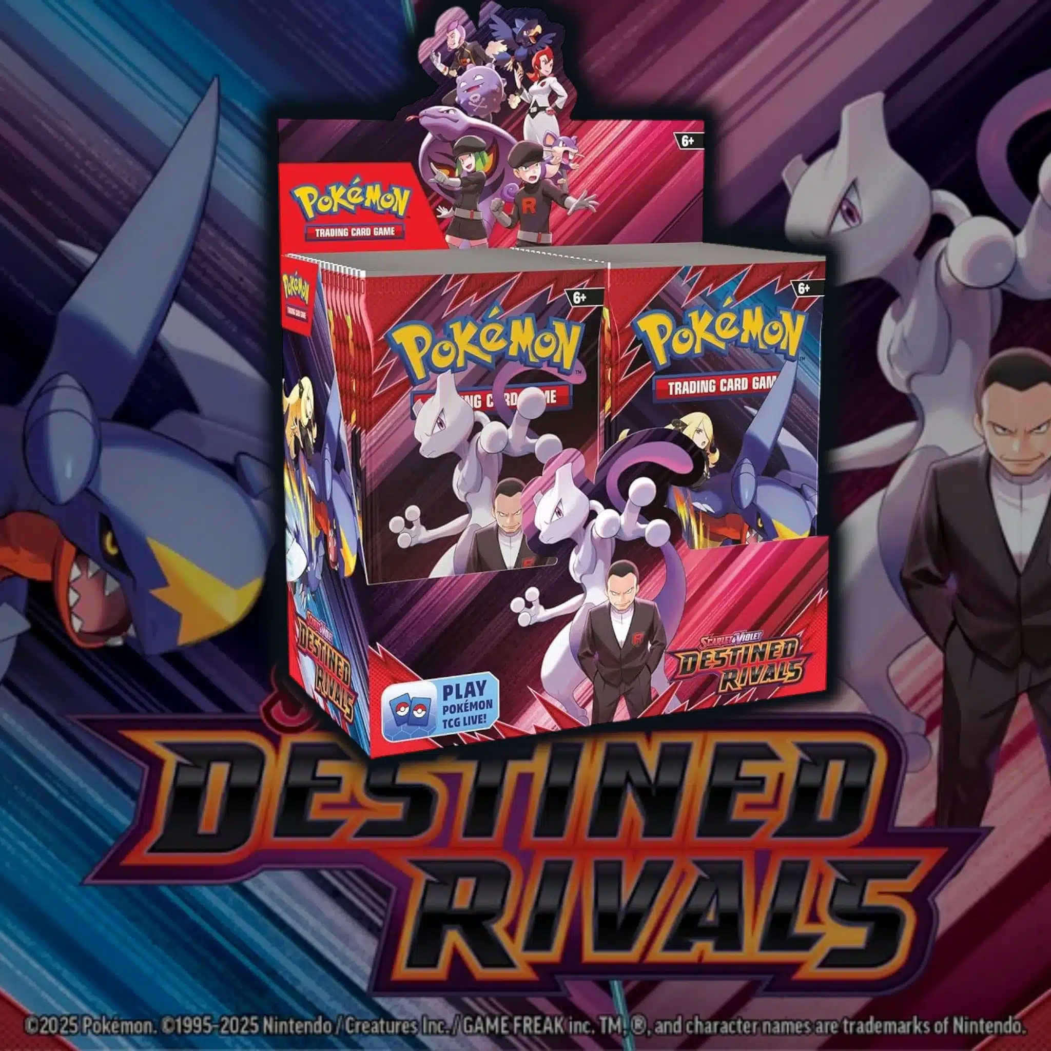 Pokemon Scarlet & Violet: Destined Rivals Display