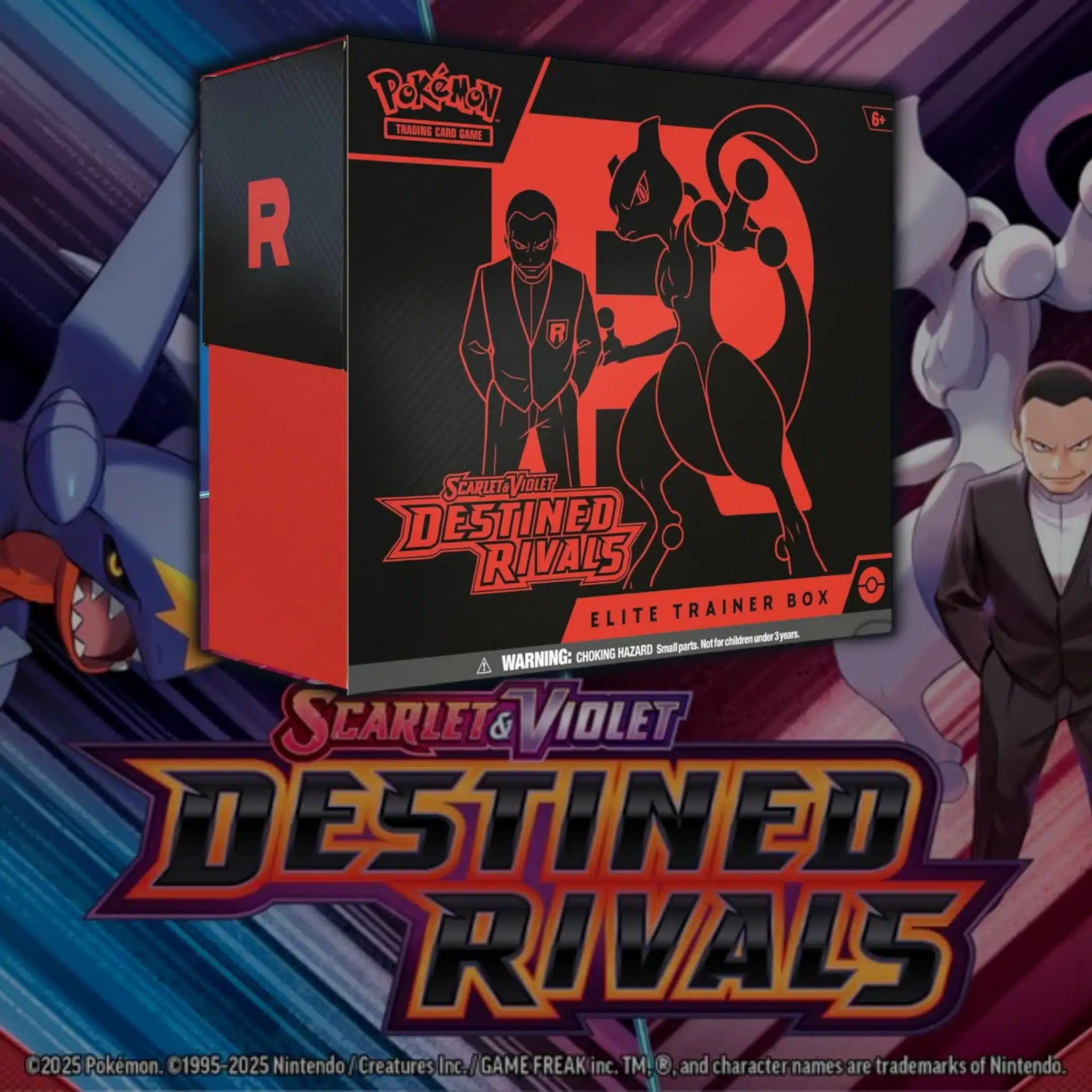 Pokemon Scarlet & Violet: Destined Rivals Elite Trainer Box