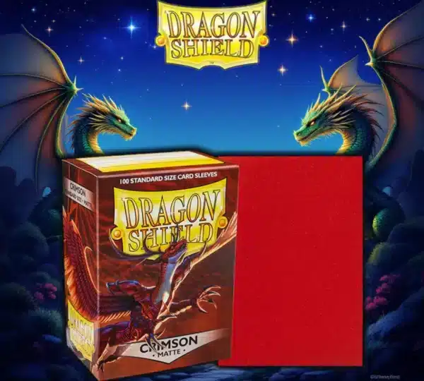 Mica Standard Dragon Shield Crimson Matte c/100