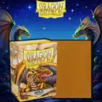 Mica Standard Dragon Shield Gold Matte c/100