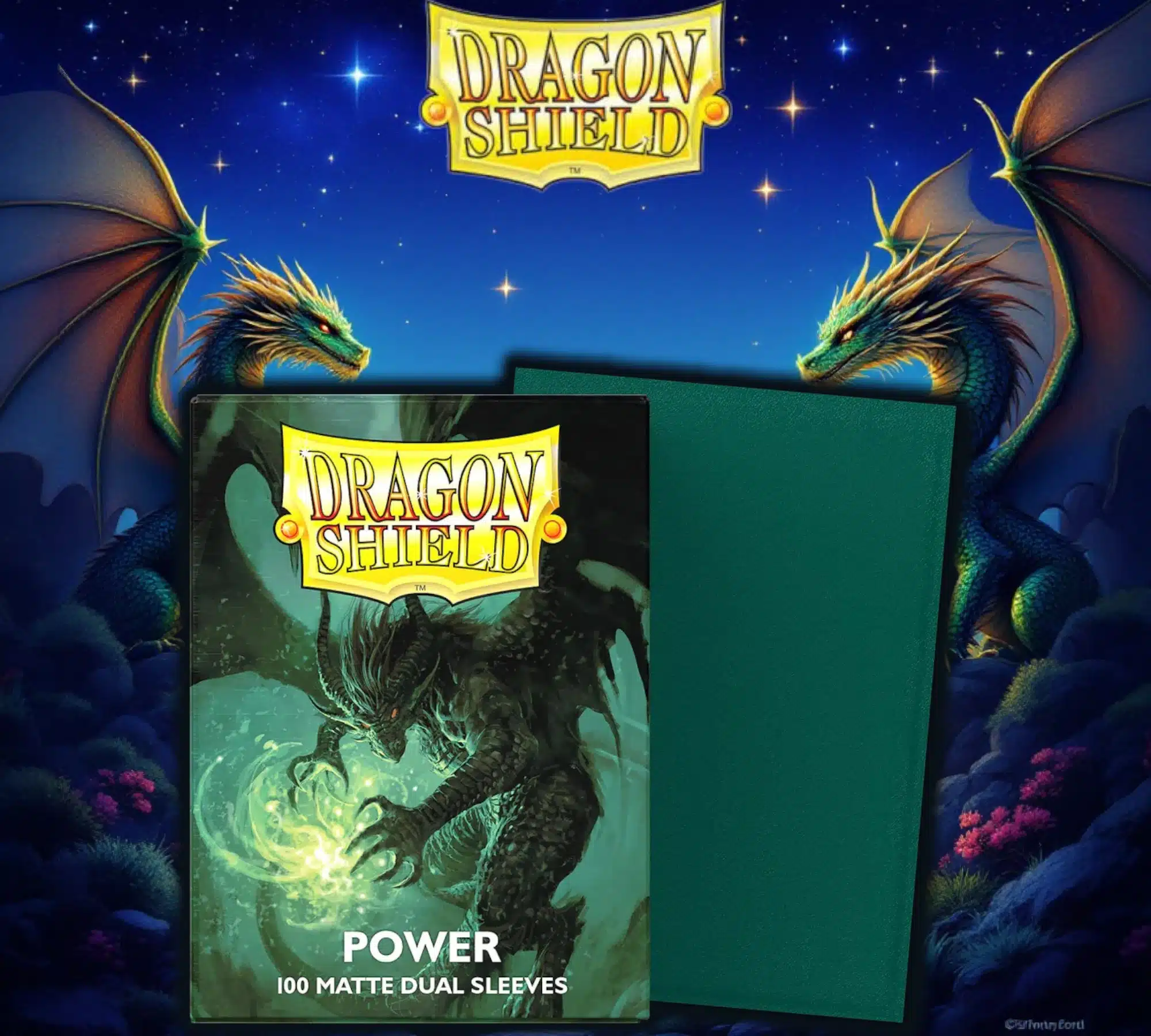 Mica Standard Dragon Shield Power Matte Dual c/100