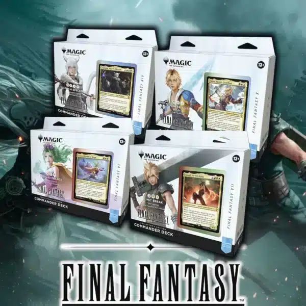 Magic The Gathering: Final Fantasy Commander Decks Set Collector