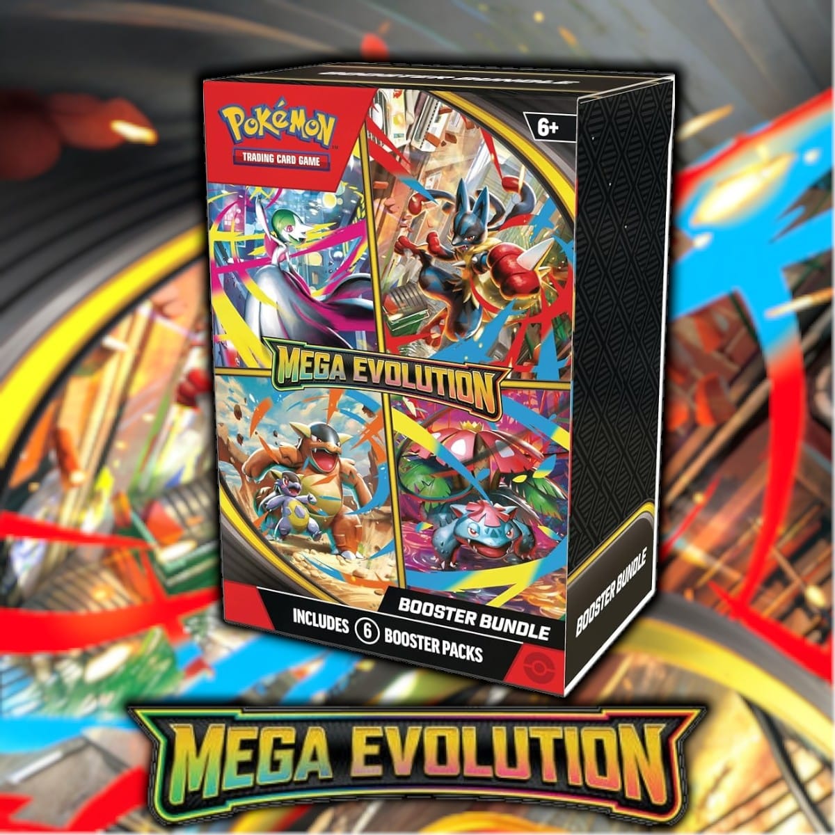 Megaevolutions Pokemon Bundle-Photoroom Pokémon Mega Evolution - Booster Bundle - Imagen 1
