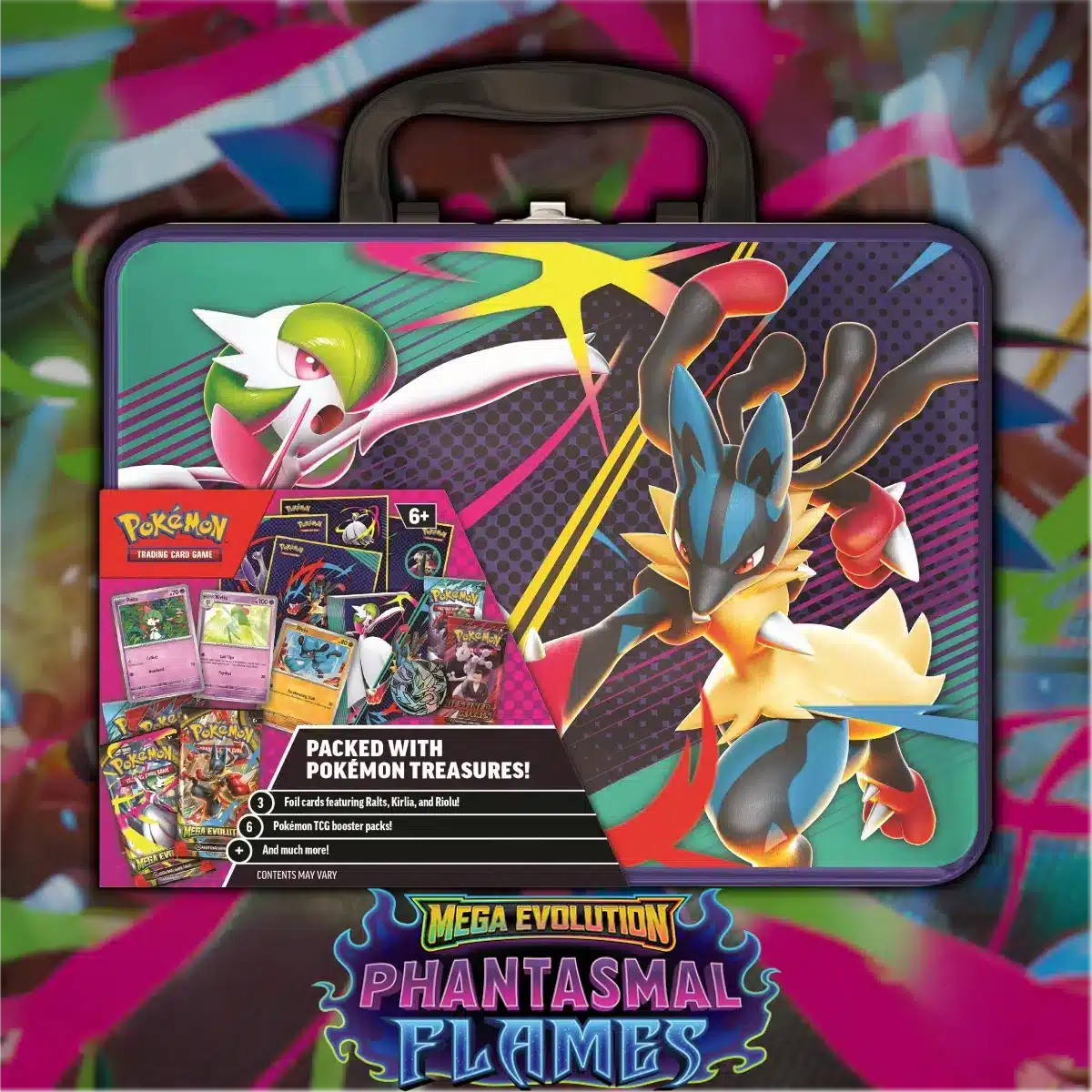 ChestCollectorFall2025-Photoroom Pokémon TCG: Mega Evolution - Phantasmal Flames Collector Chest Fall 2025 - Imagen 1