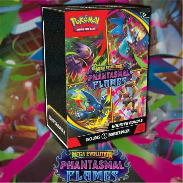 Pokémon TCG: Mega Evolution - Phantasmal Flames Booster Bundle