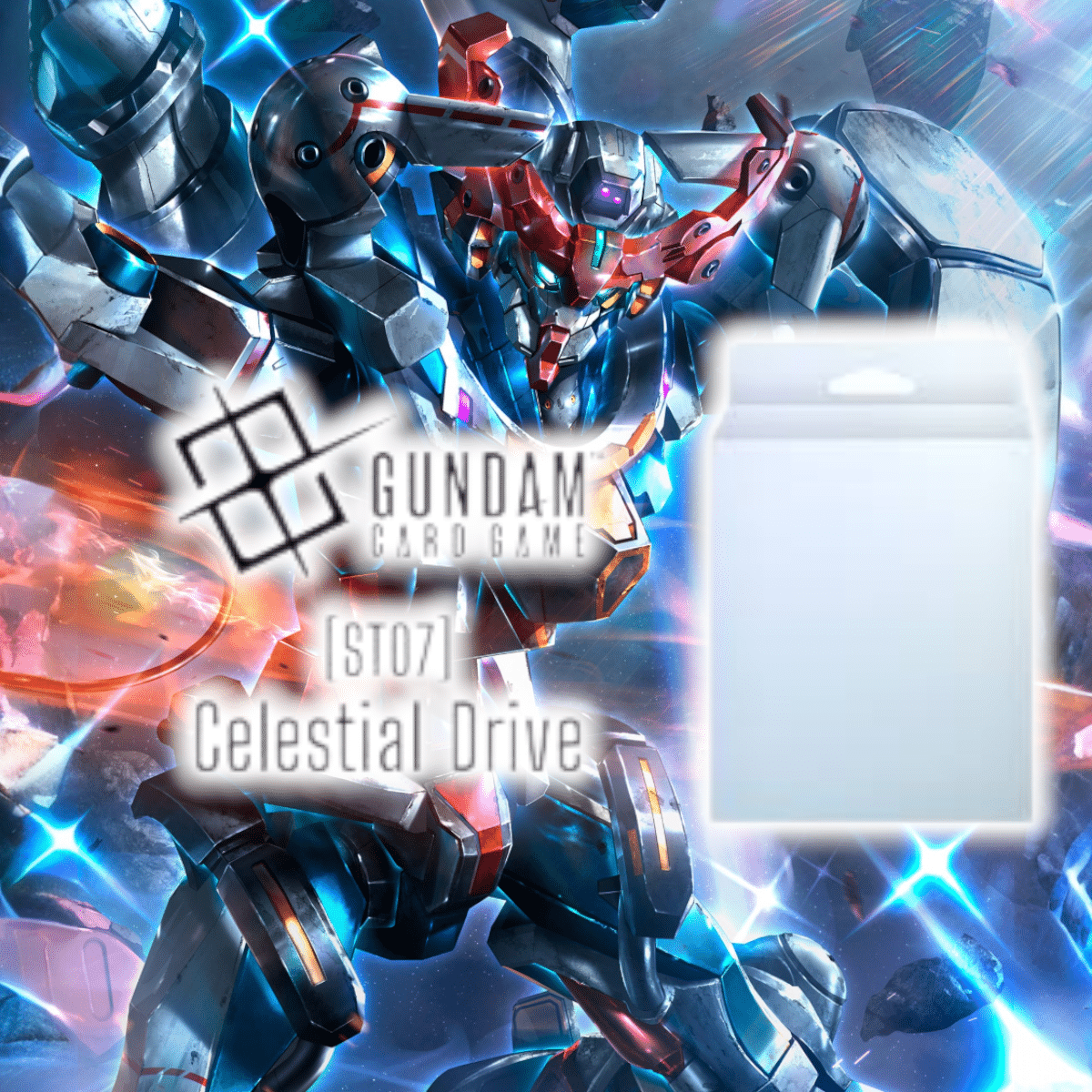GundamST07-Photoroom Gundam Card Game: Starter Deck 07 Celestial Drive - Imagen 1