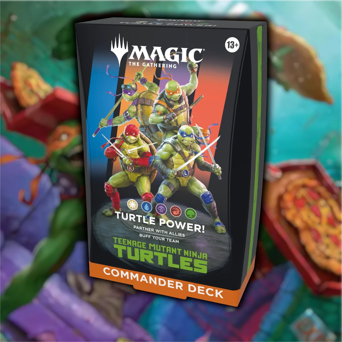 TMNT – Commander Commander Deck | TMNT Special Edition - Magic: The Gathering - Imagen 1