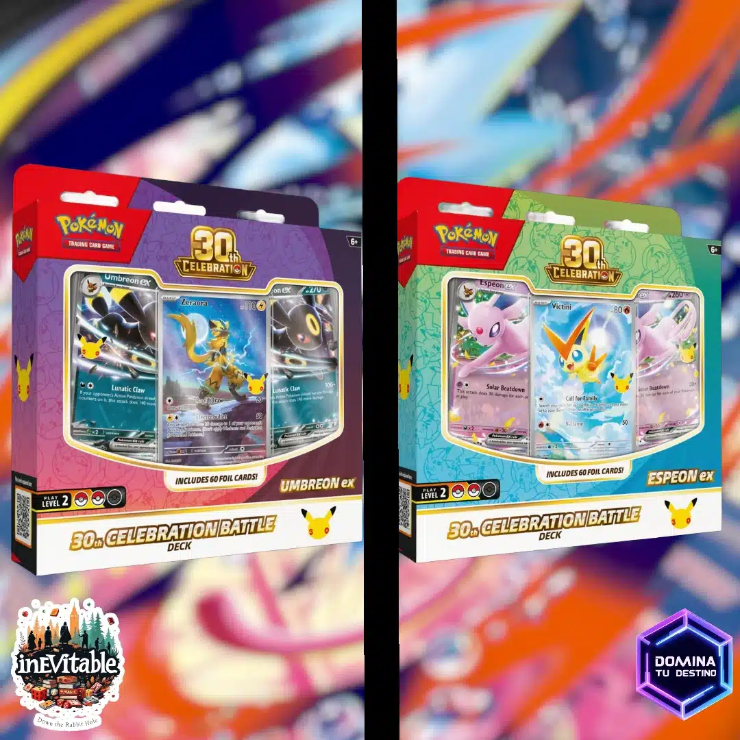 BattleDeck30CelbCover-Photoroom Battle Deck ENG | 30th Celebration Pokémon - Imagen 1