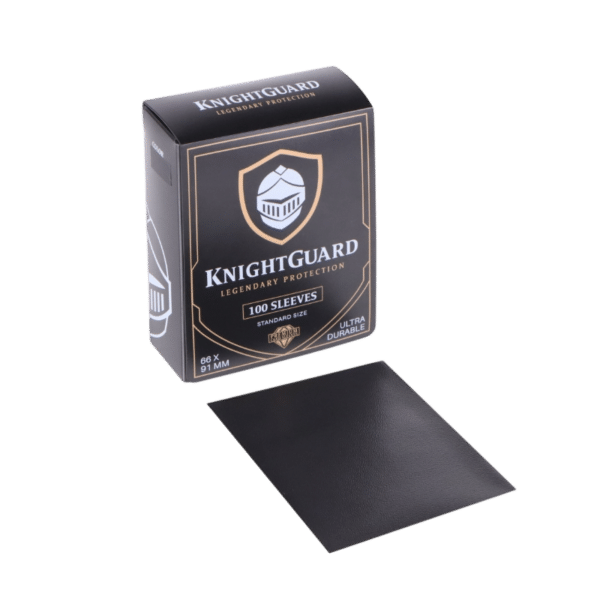 Sleeves Standard Negro - Knightguard